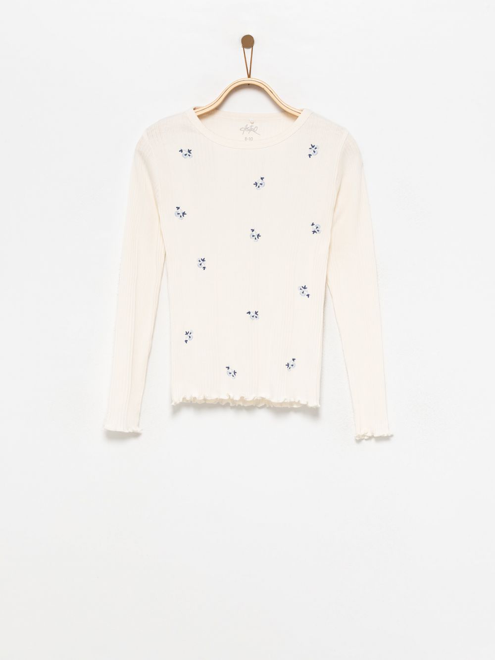 חולצת ריב עם רקמה