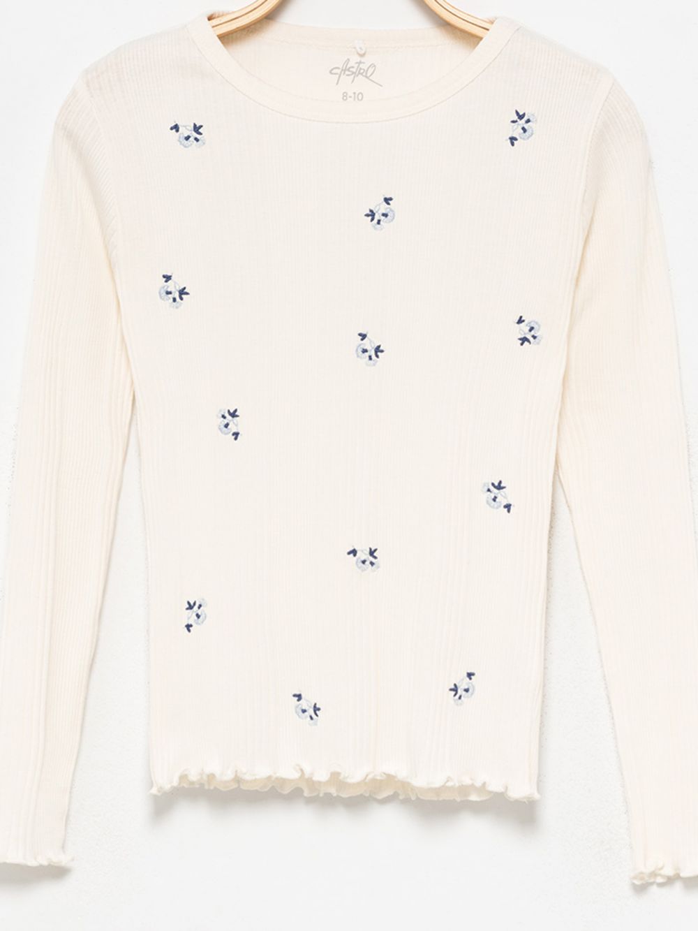 חולצת ריב עם רקמה