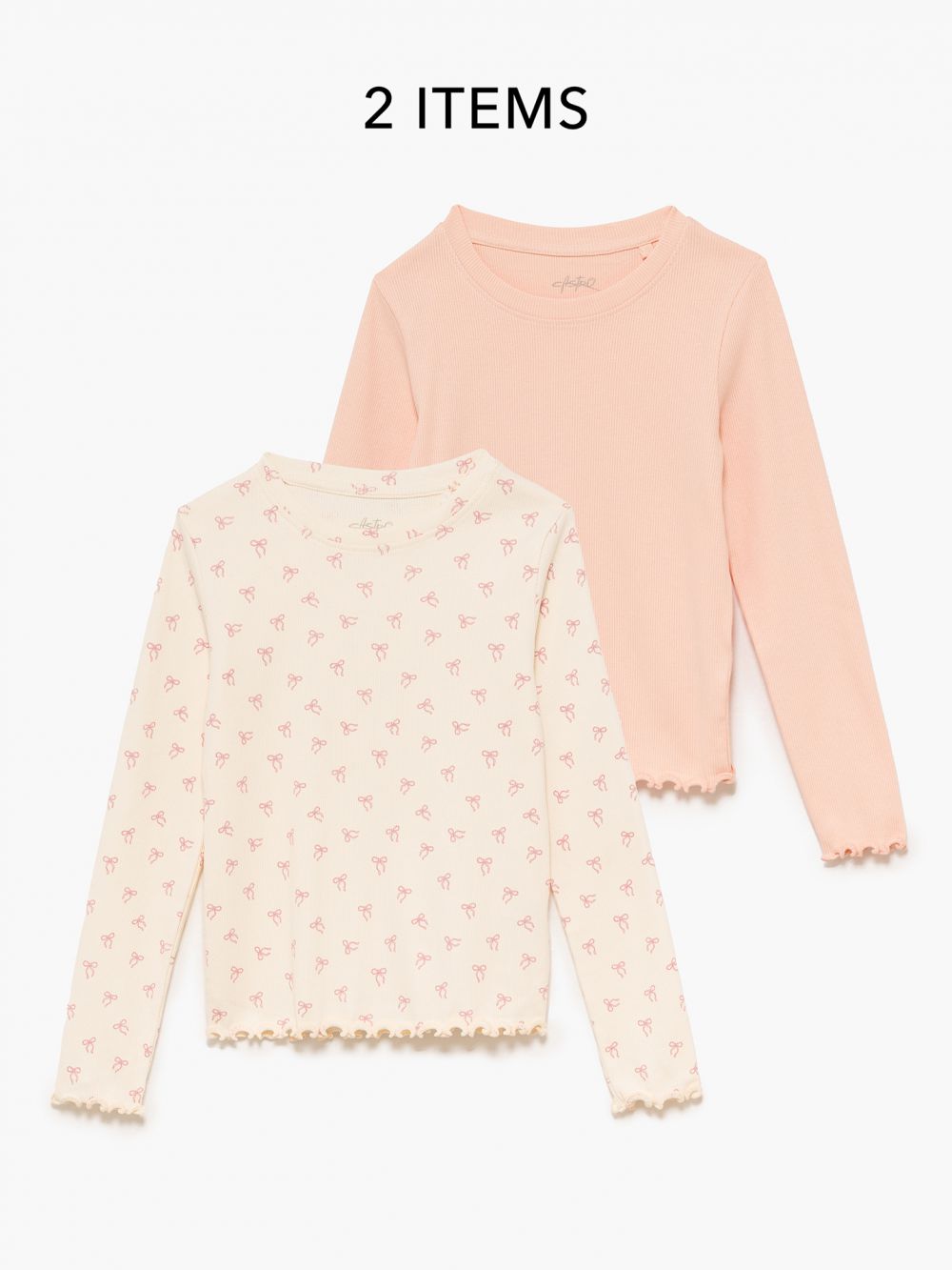 מארז זוג חולצות ריב ארוכות 4Y-10Y