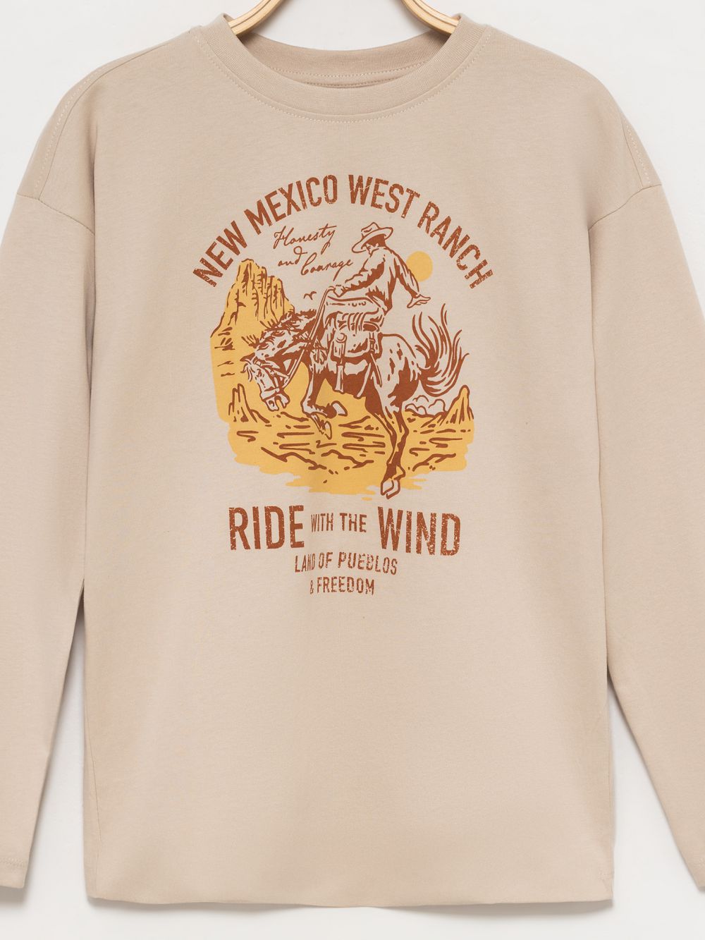 טי-שירט רודיאו ארוכה