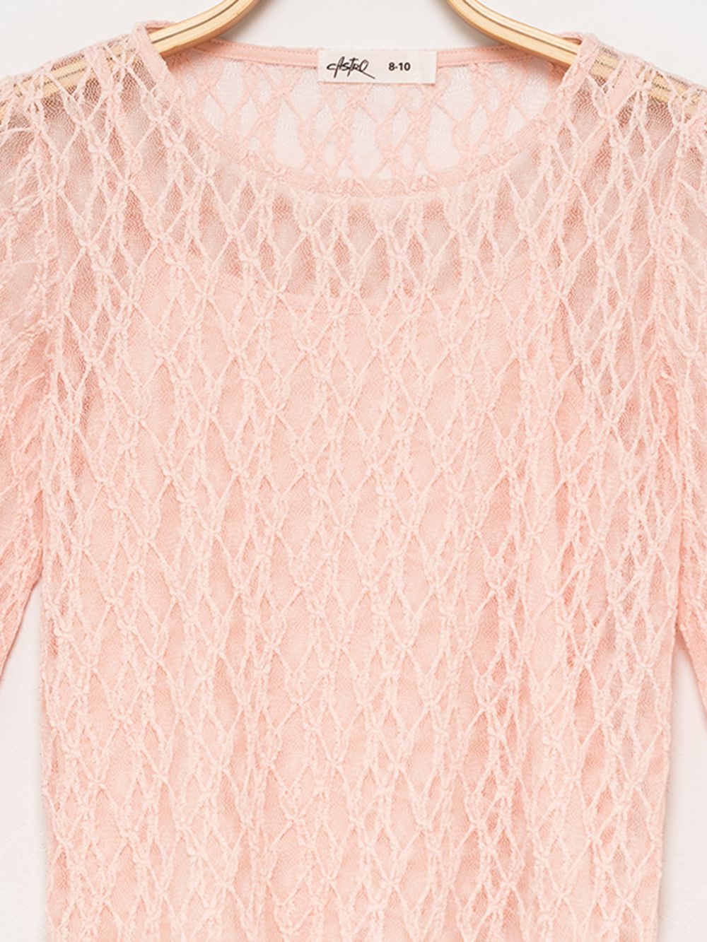 חולצת תחרה ארוכה