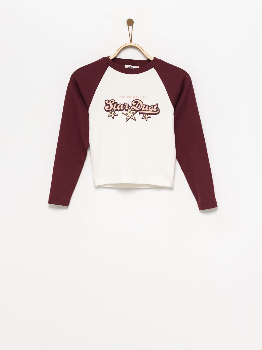 חולצת ריב עם הדפס