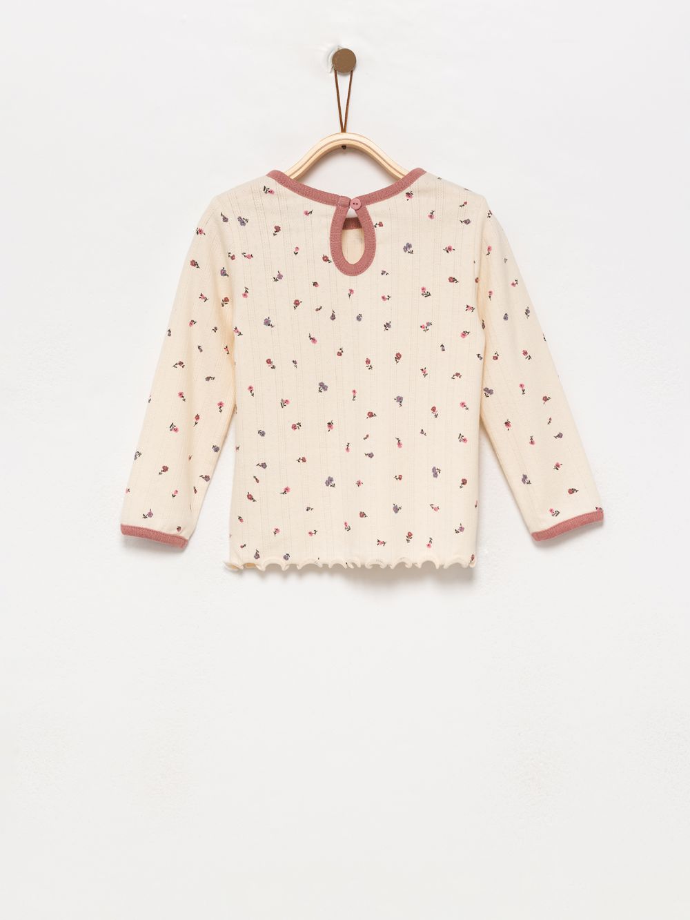 חולצת פוינטל מודפסת