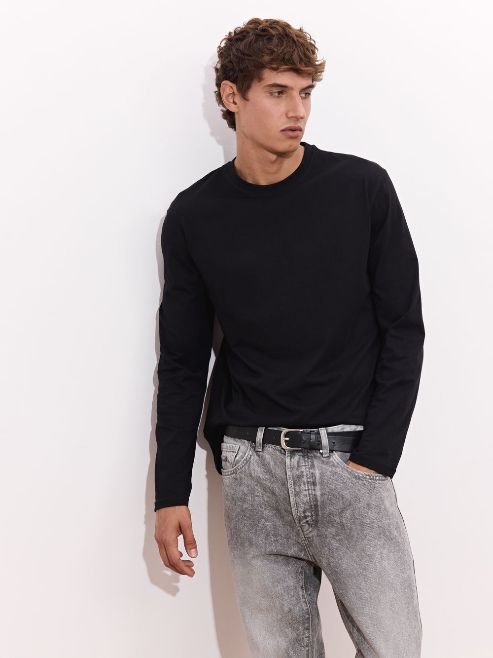 חולצת בייסיק שרוול ארוך