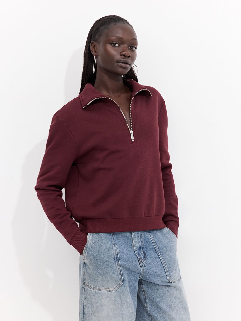 פוטר עם צווארון רוכסן