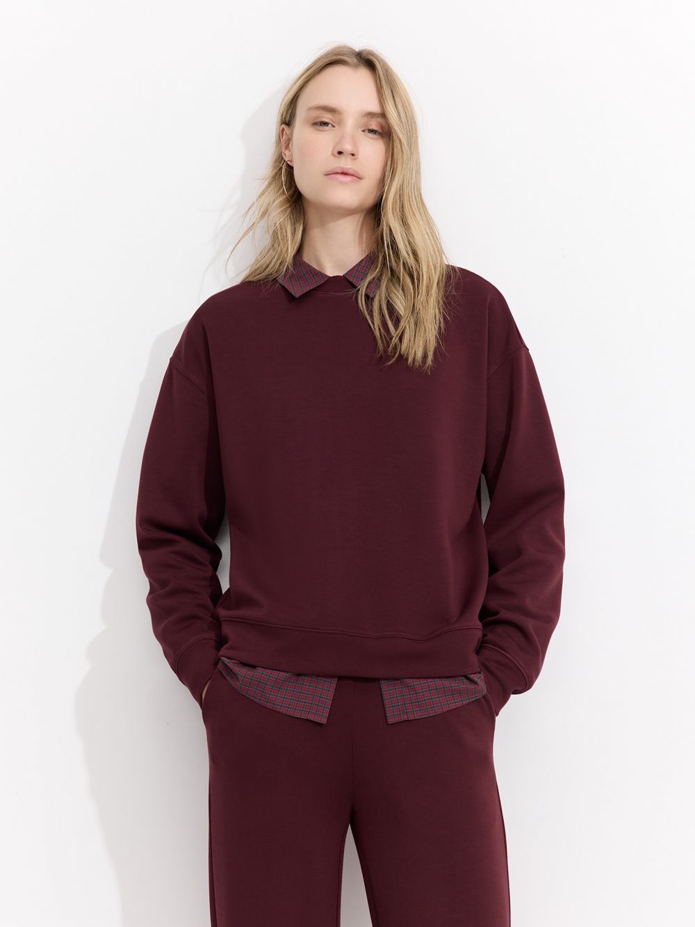 סווטשירט אינטרלוק בייסיק