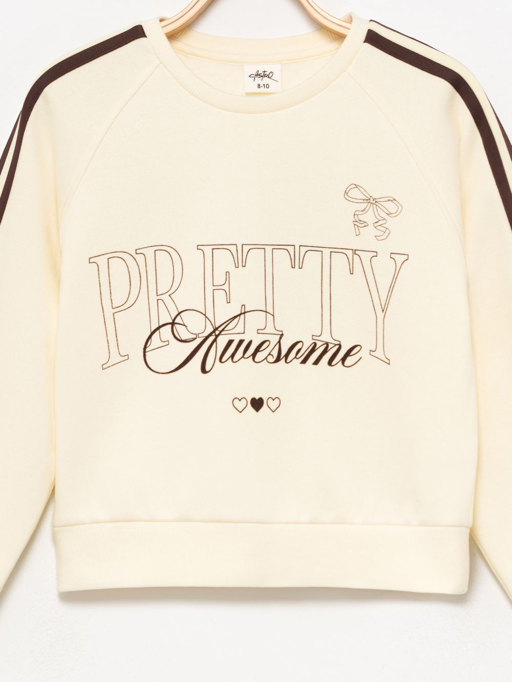 חולצת פוטר עם פסים בצד