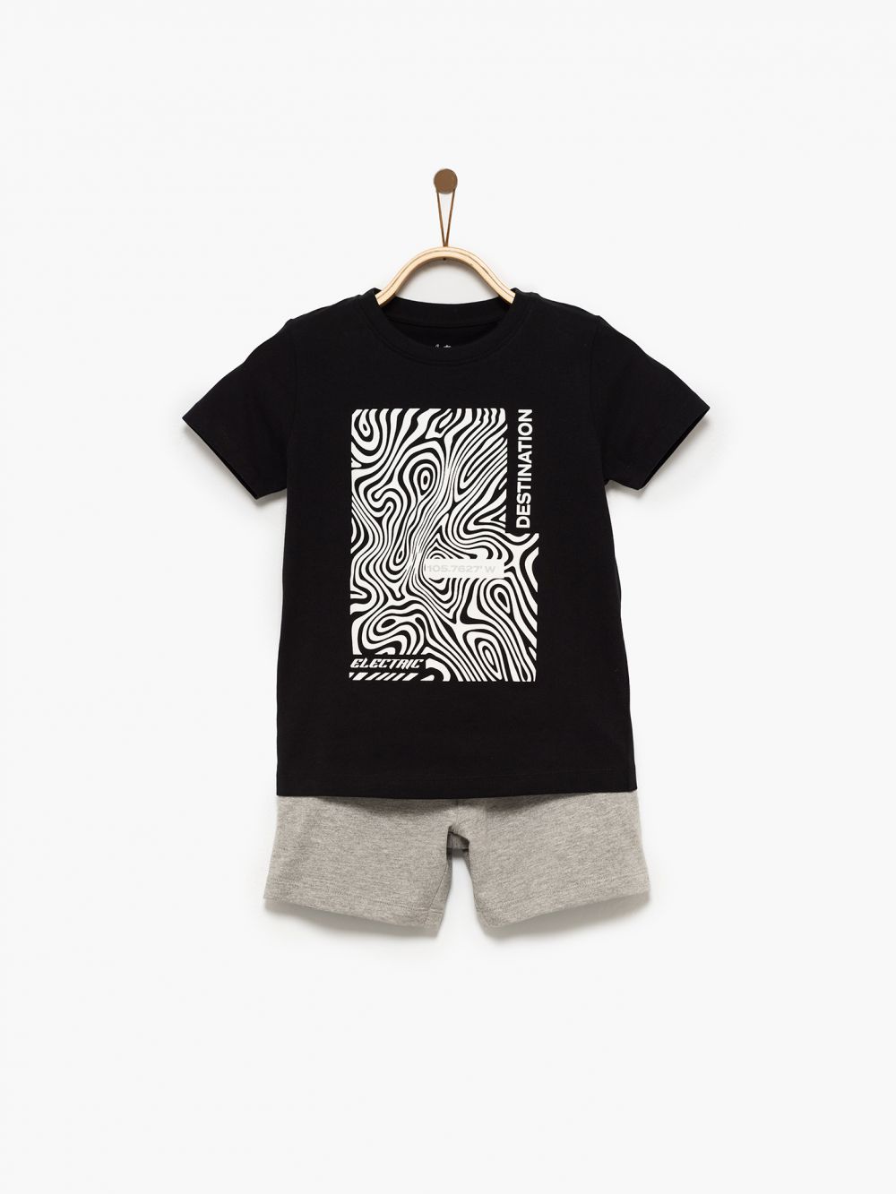 חליפת דפוס גלי 4Y-12Y