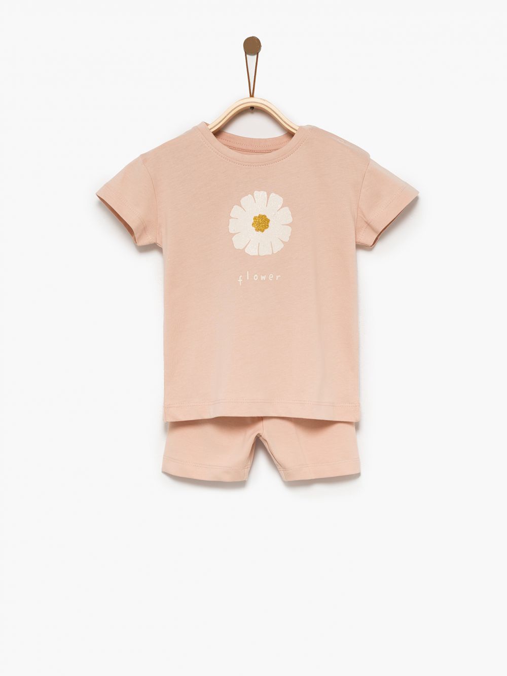 חליפת גן פרחונית 6M-4Y