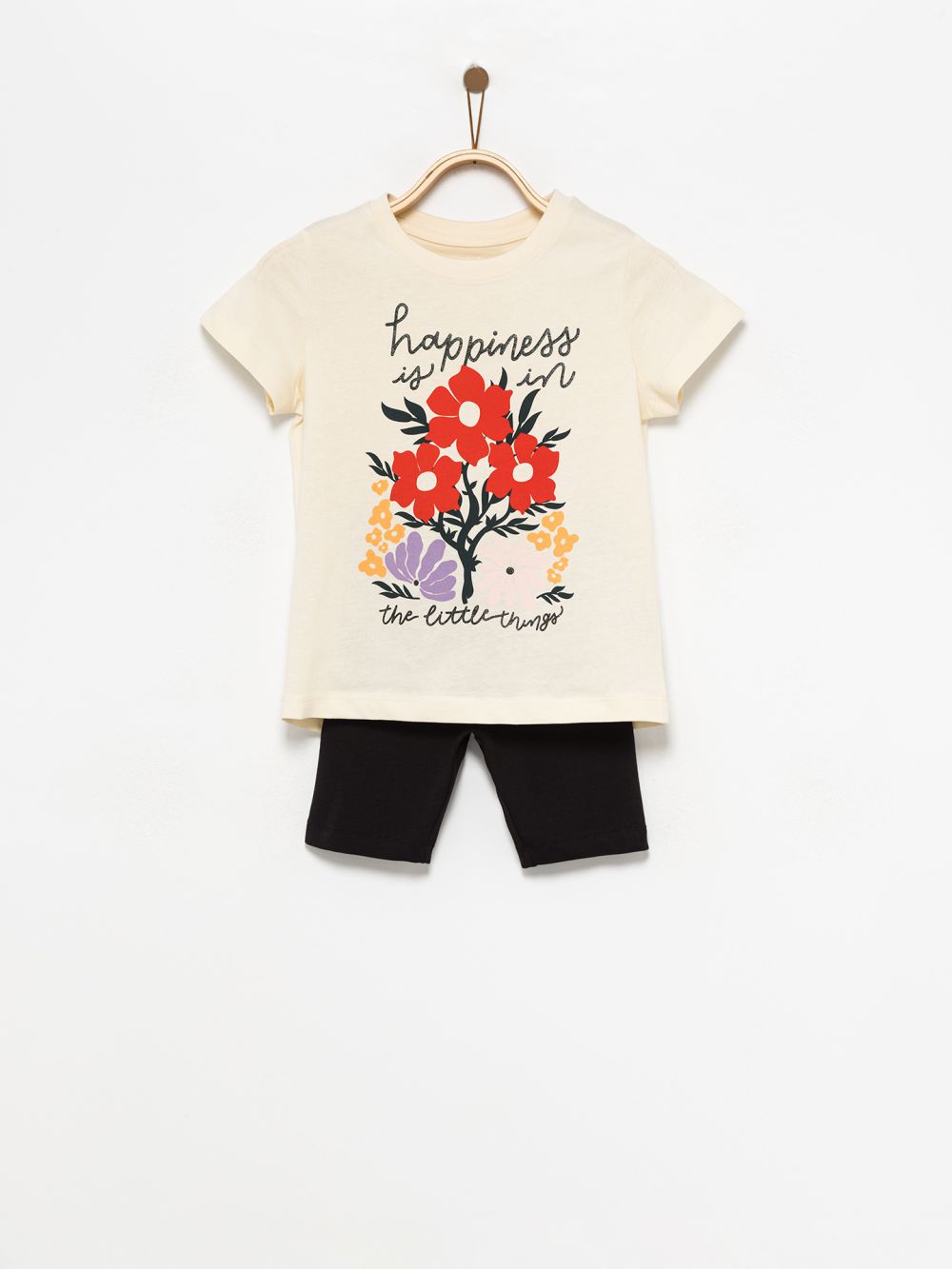 חליפת זר פרחים קצרה 4Y-10Y