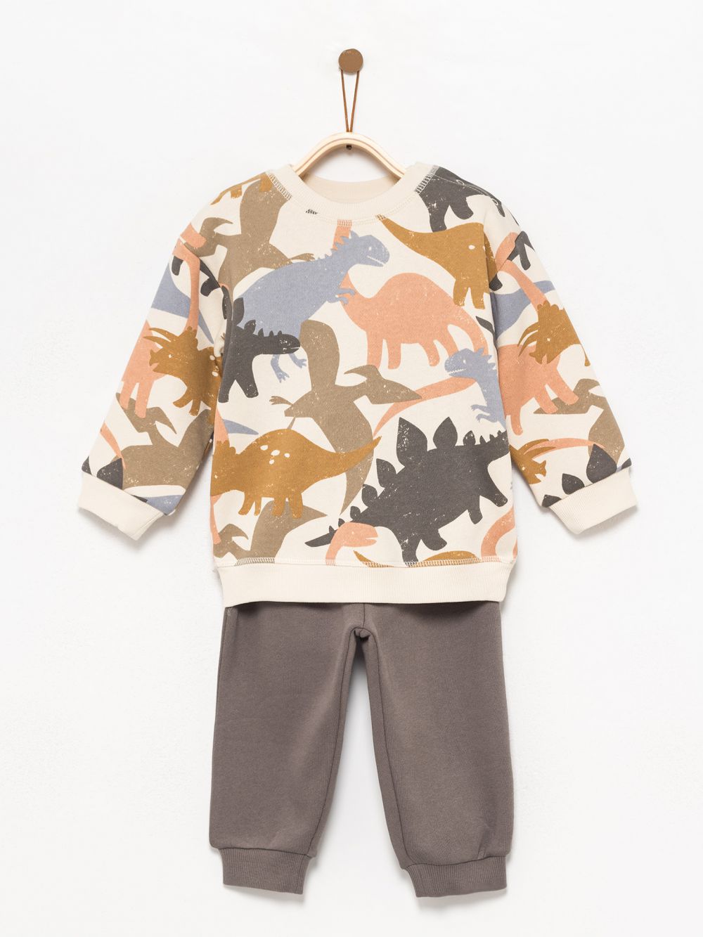 חליפת גן פוטר דינוזאורים 6M-4Y