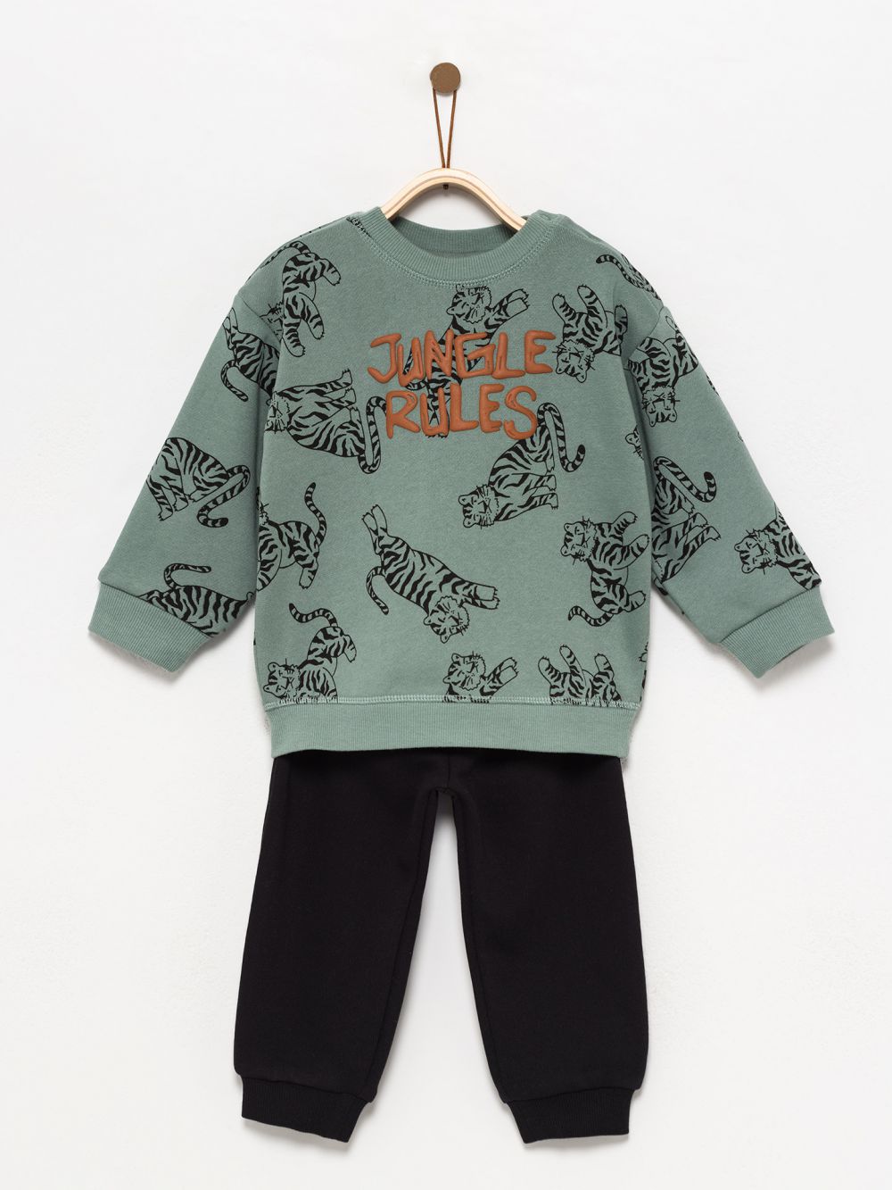 חליפת גן פוטר נמרים 6M-4Y