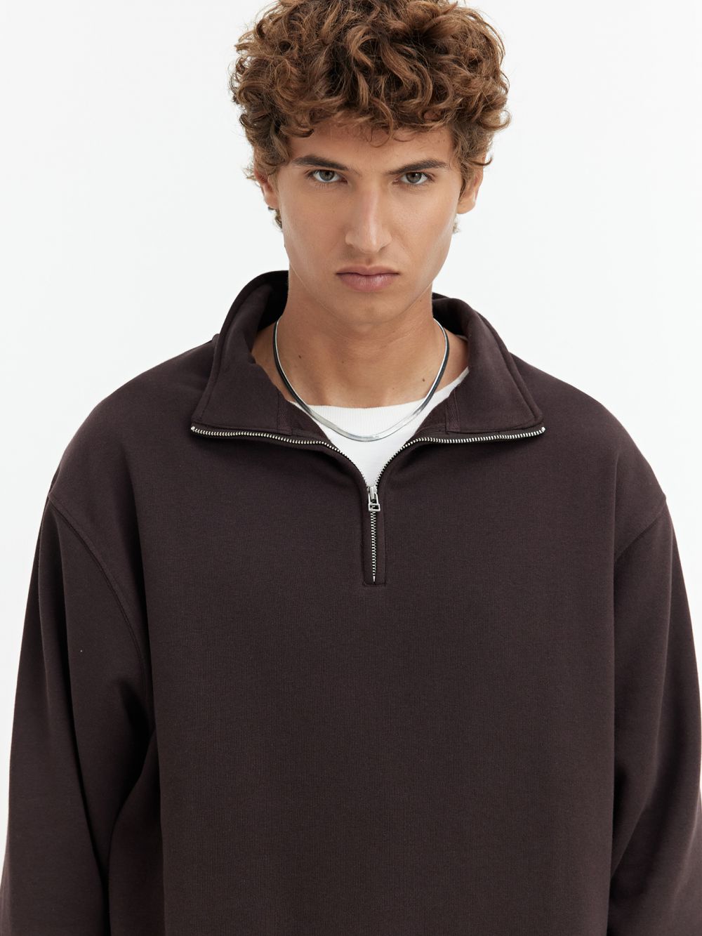 סוויטשירט עם ריצ’רץ’ חצי