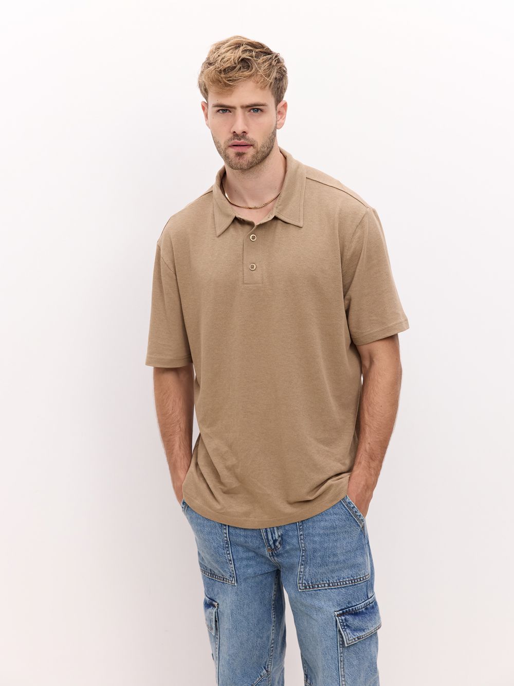 חולצת פולו Relaxed fit