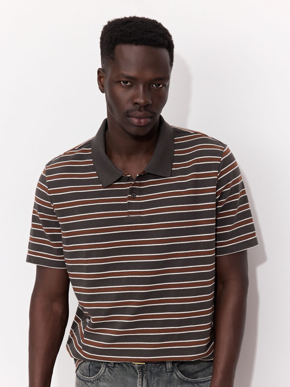 חולצת פולו פסים