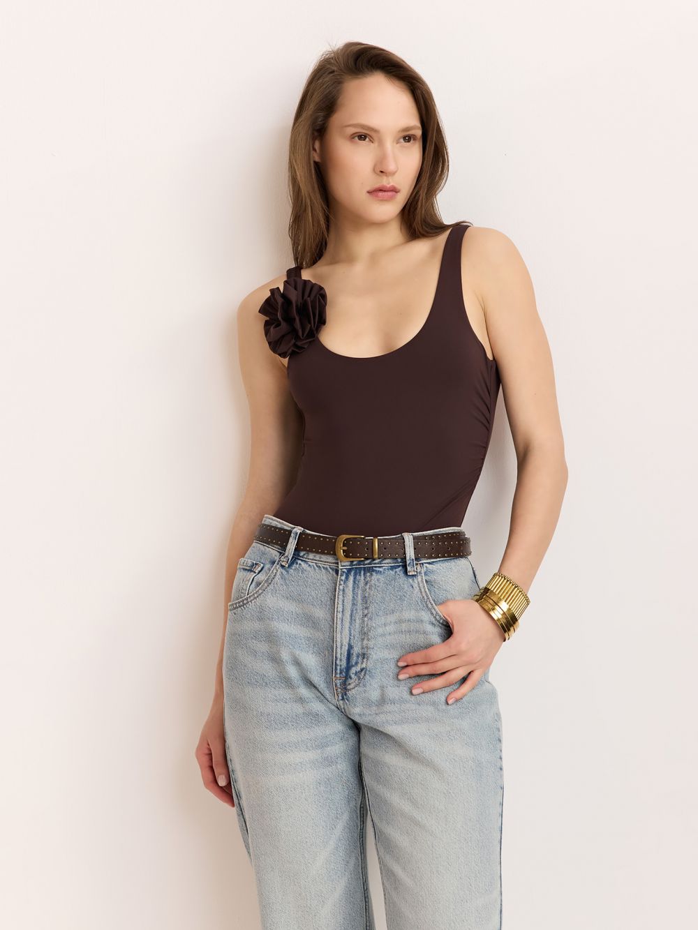 בגד גוף פרח