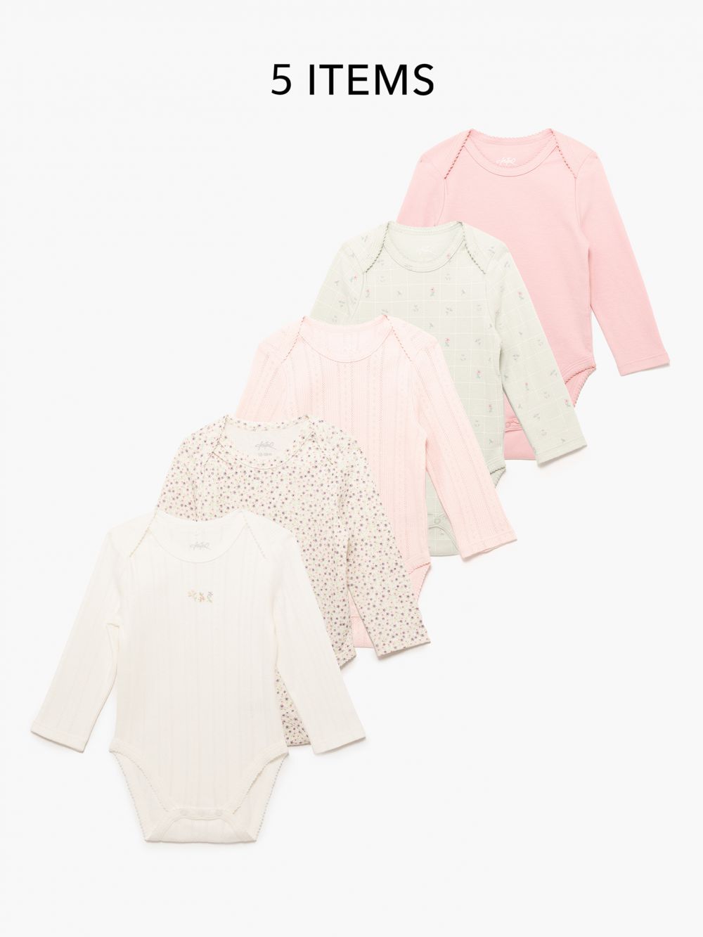 מארז 5 בגדי גוף קצרים