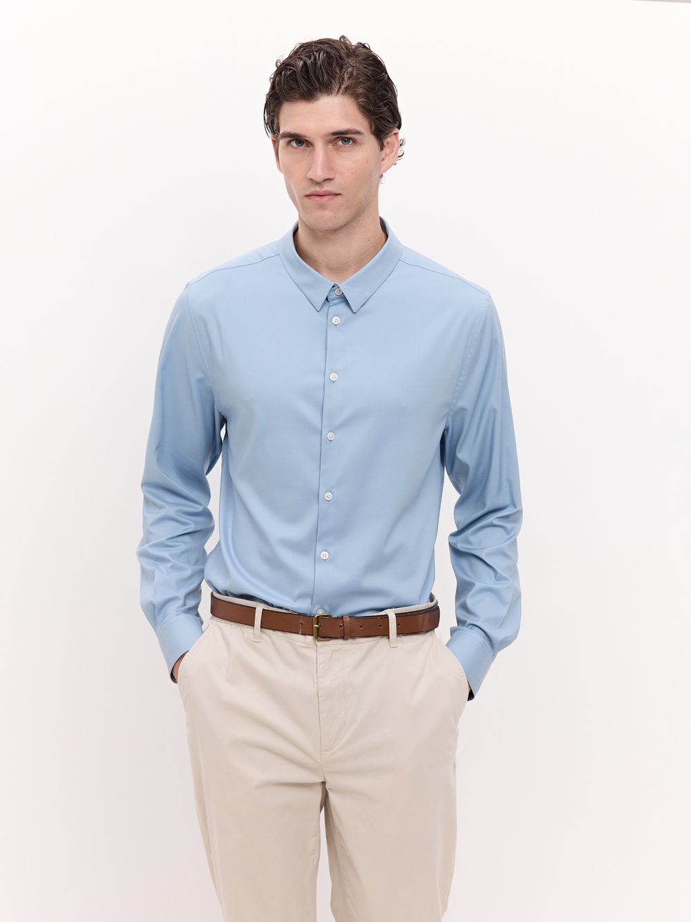 חולצה מכופתרת SLIM FIT