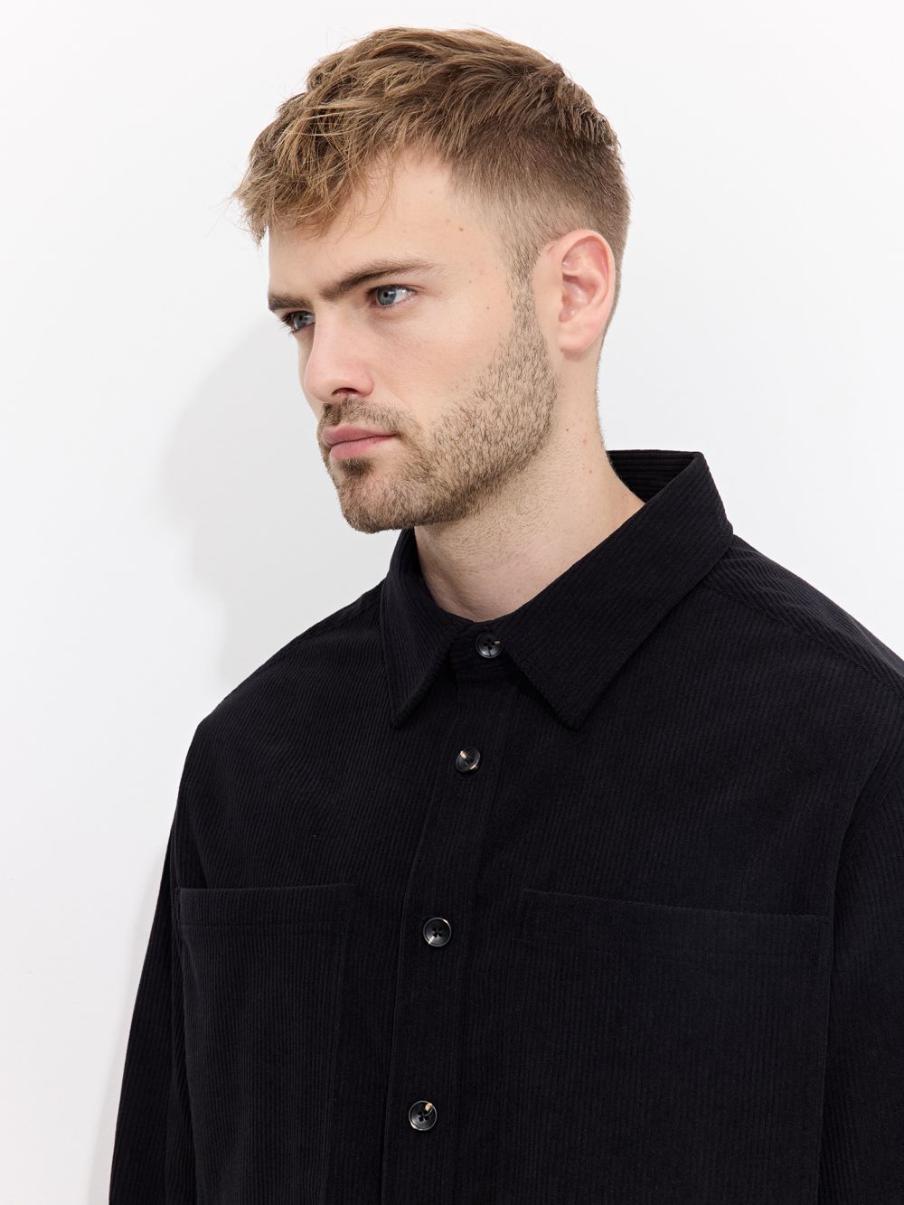 חולצת over shirt מבד קורדרוי