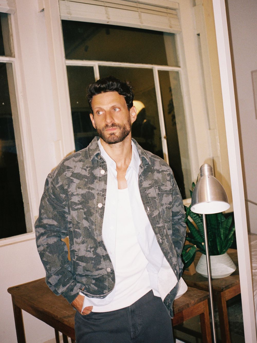 אוברשירט עם הדפס אול-אובר