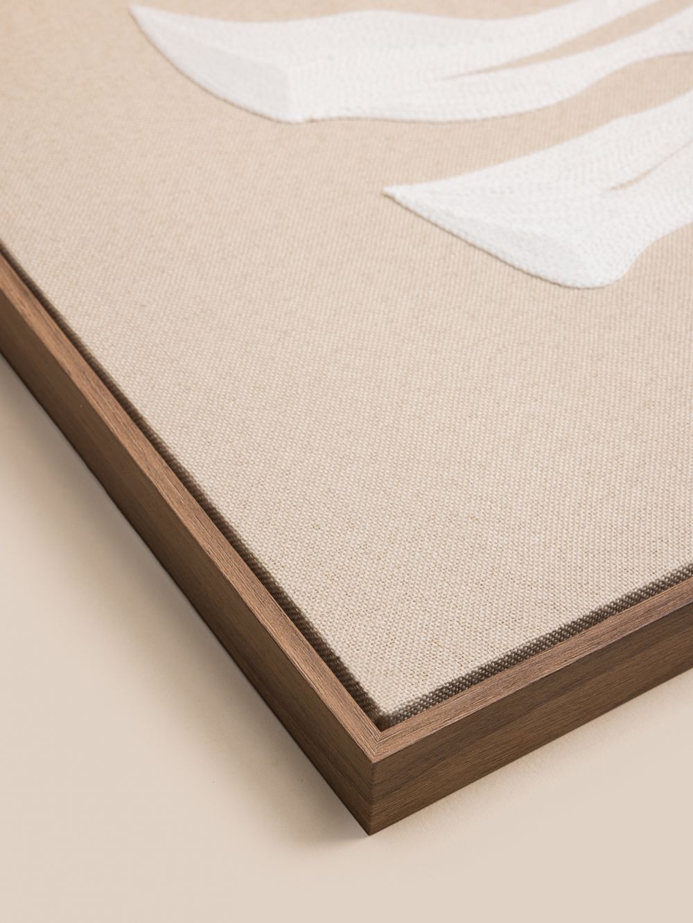 תמונה עלה לבן 60X60CM