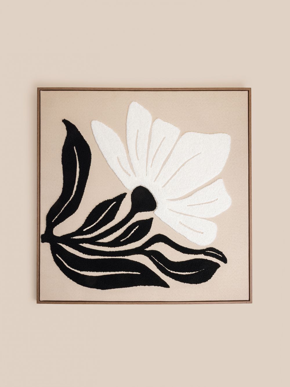 תמונה פרח לבן 60X60CM