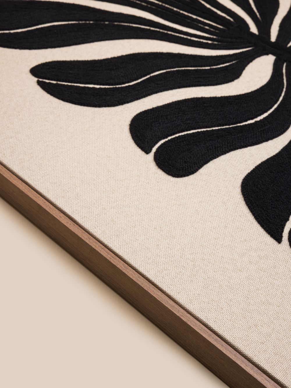 תמונה עלה שחור 60X80CM