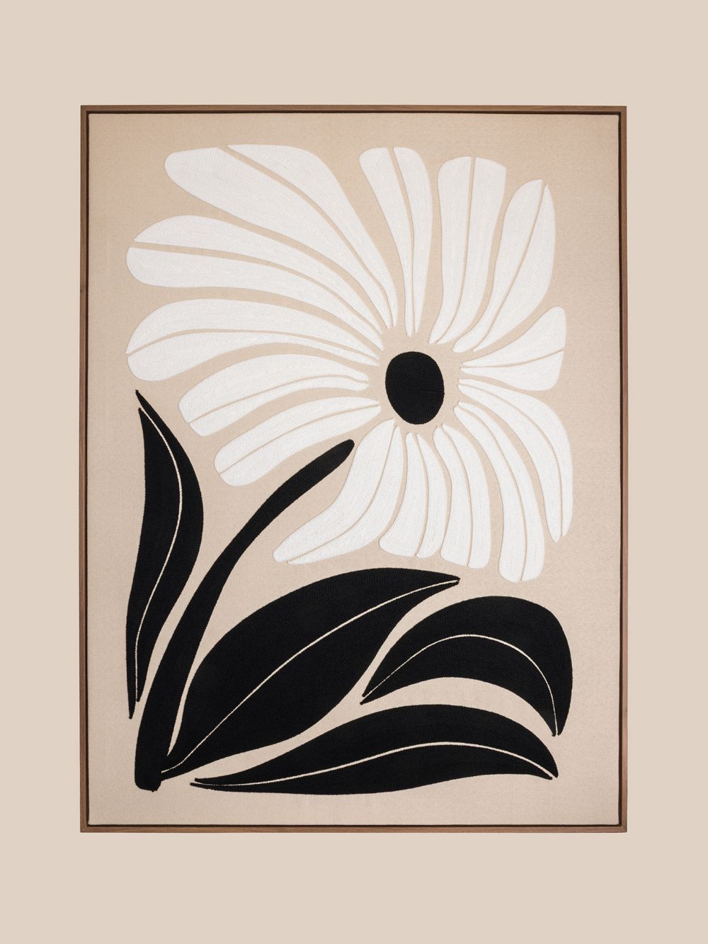 תמונה פרח לבן 60X80CM