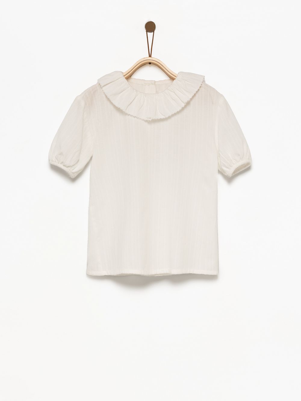 חולצת אריג שרוול קצר