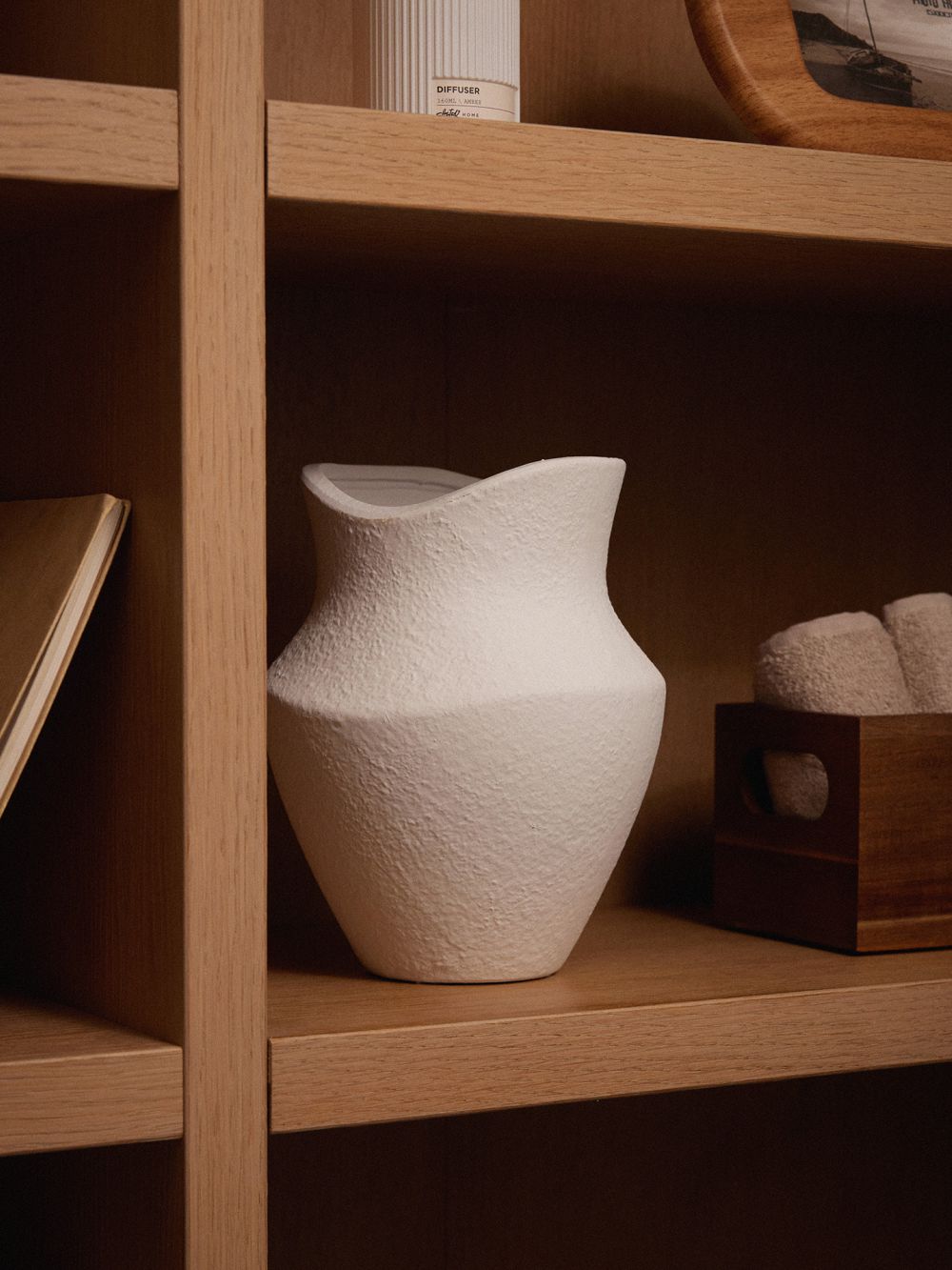 כד סנטוריני  17.5X22.5CM