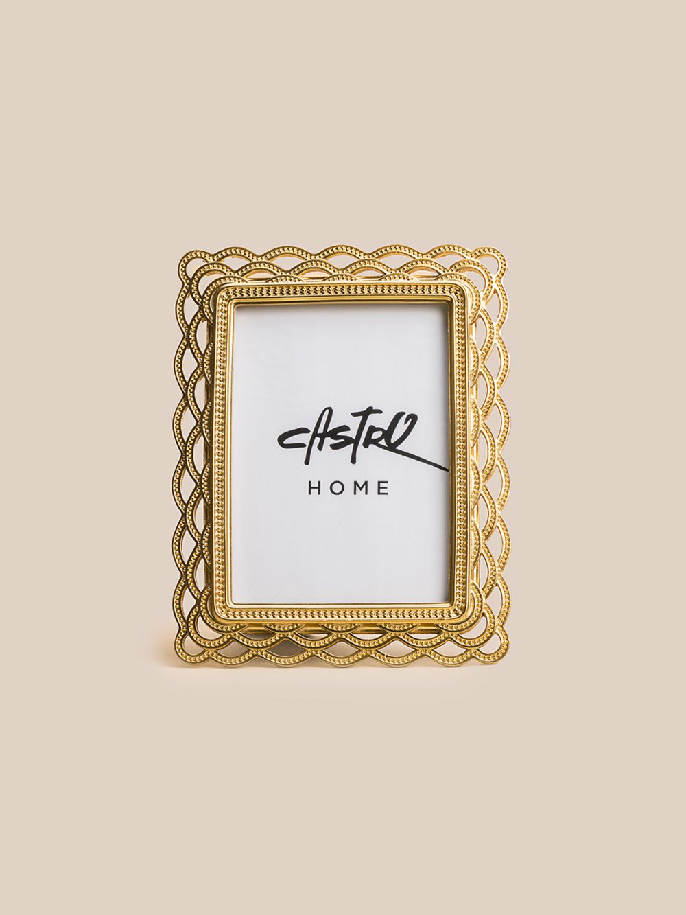 מסגרת לתמונה קשתות זהב 5X7