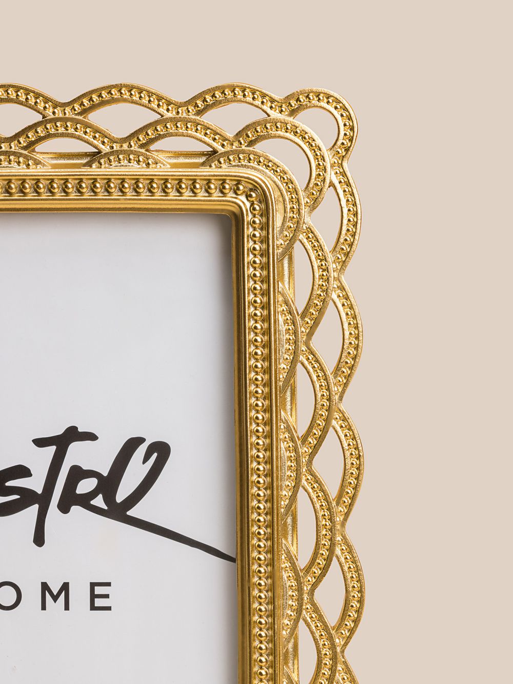 מסגרת לתמונה קשתות זהב 5X7