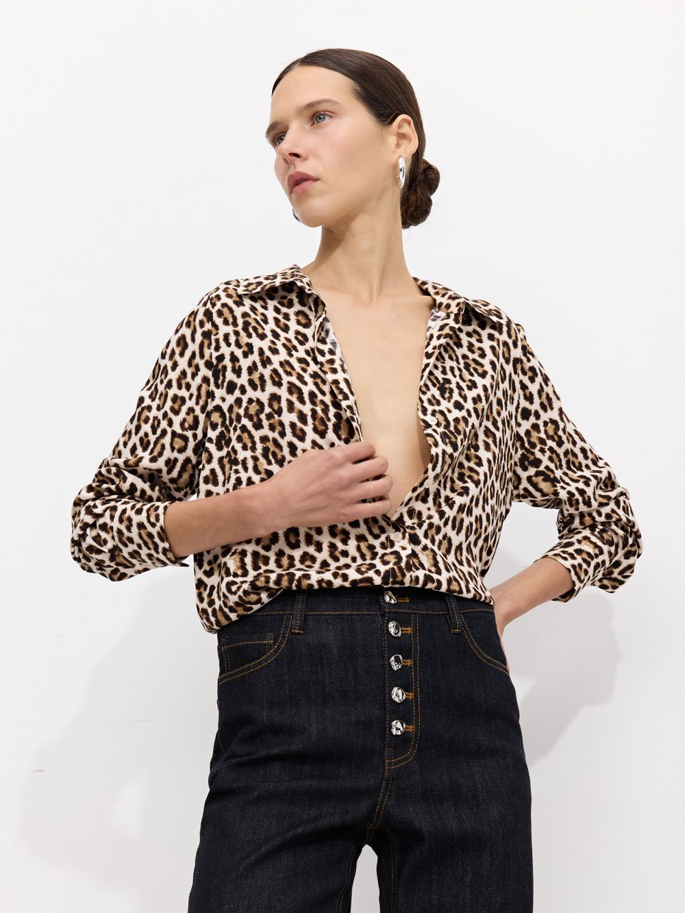 חולצה מכופתרת רכה