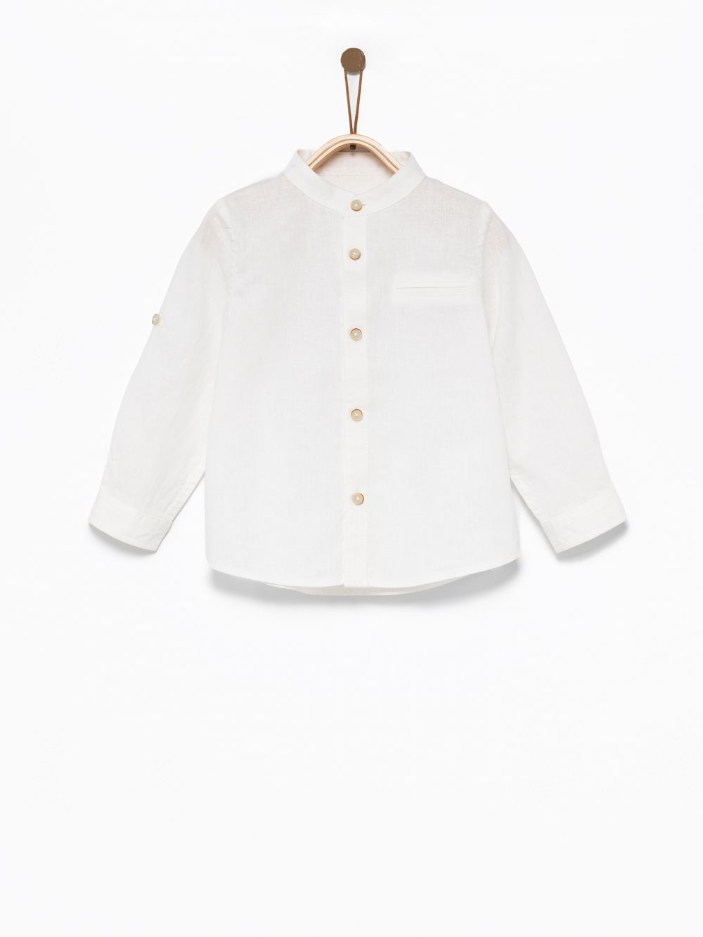 מכופתרת צווארון סיני