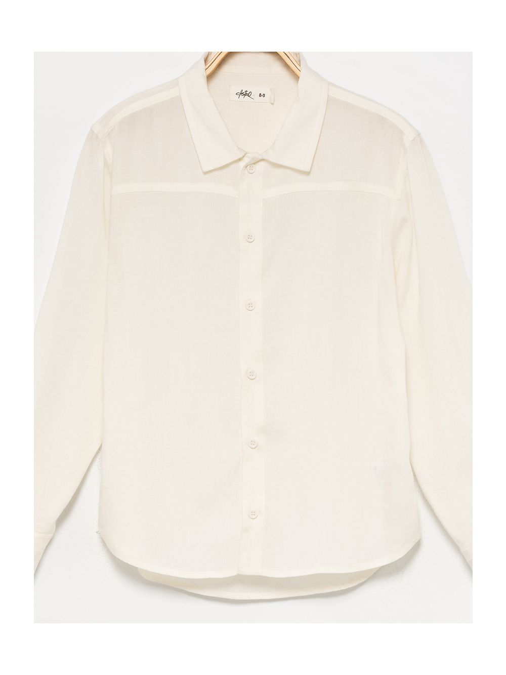 חולצה מכופתרת ארוכה