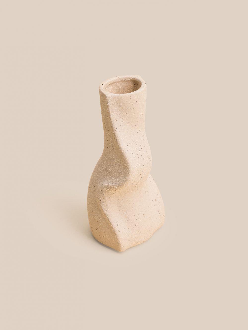 אגרטל מחימר טוויסט 15CM