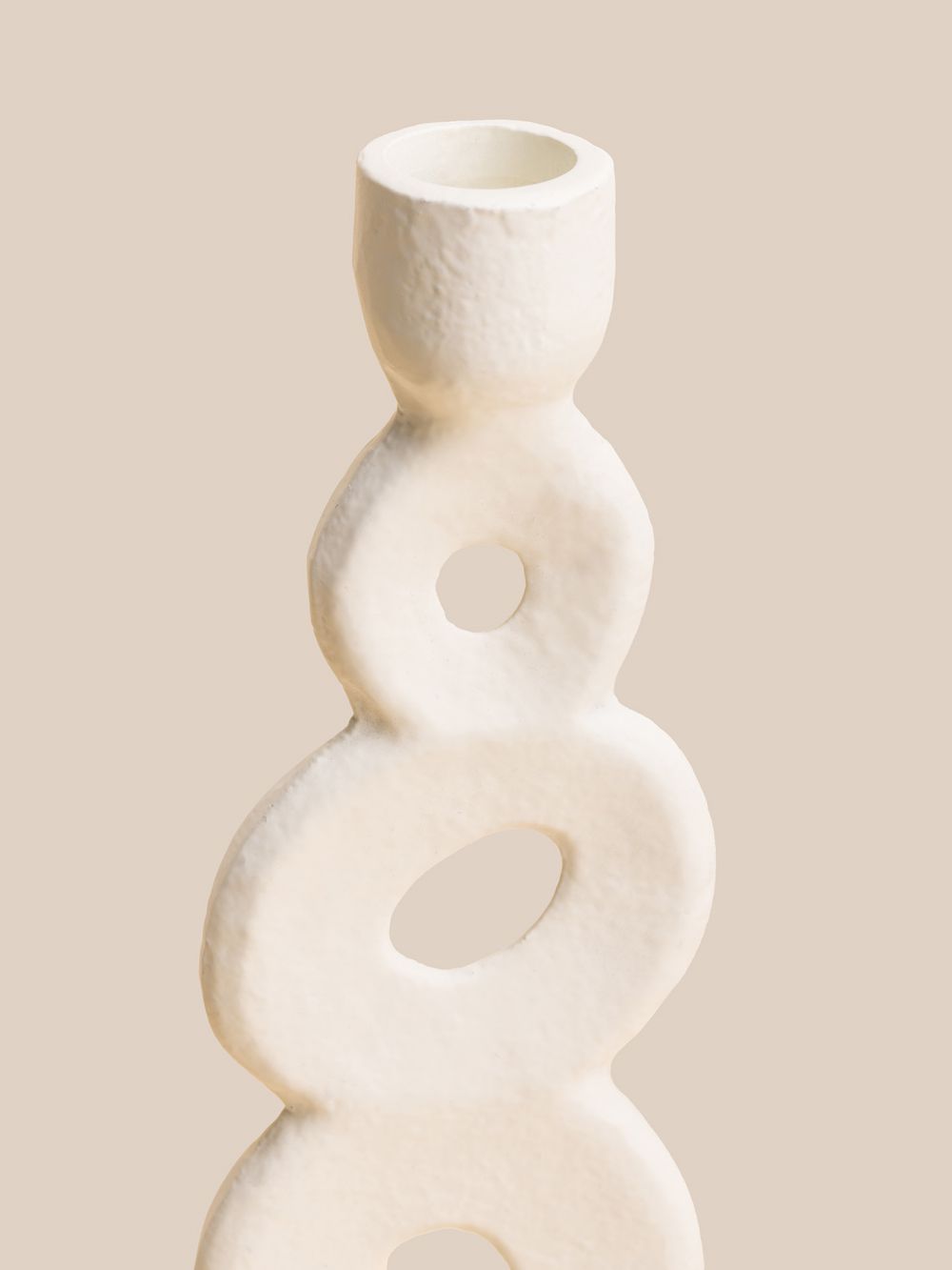 פמוט שלוש עיגולים 7X23CM