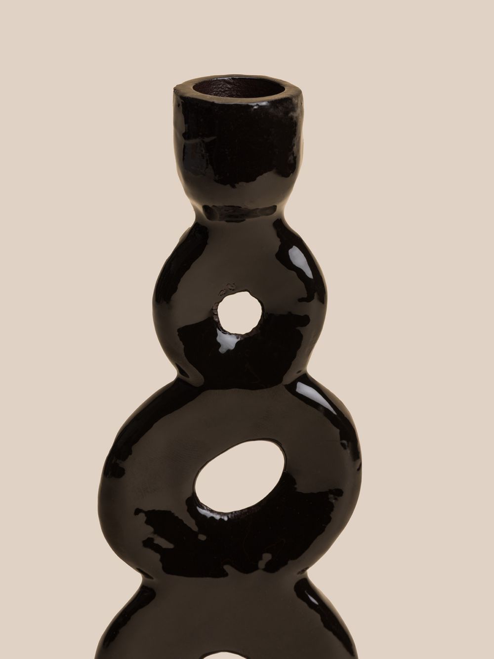 פמוט שלוש עיגולים 7X23CM