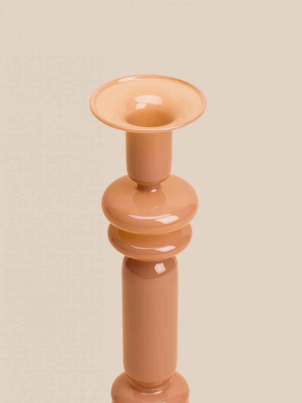 פמוט זכוכית 24.6 סמ