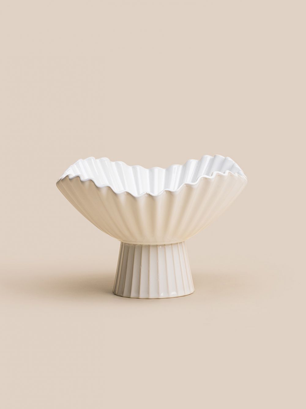 קערה דקורטבית צדפה 28CM