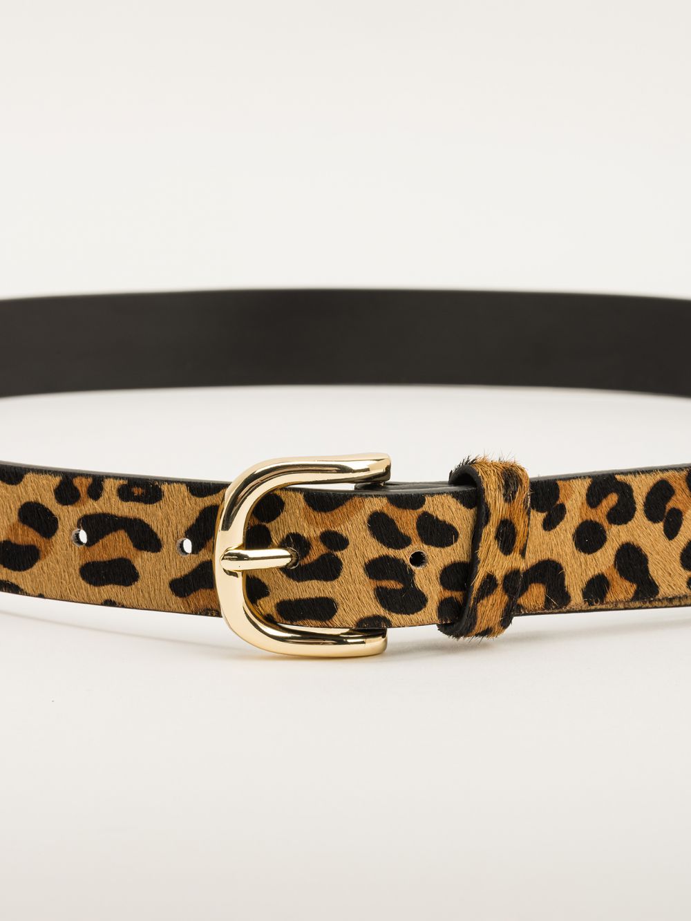 חגורת עור מנומרת