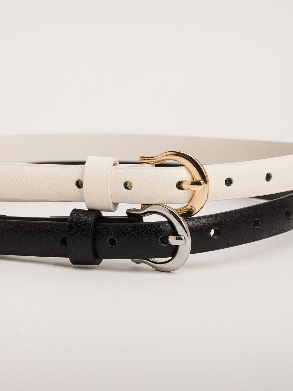 סט 2 חגורות דקיקות לילדות