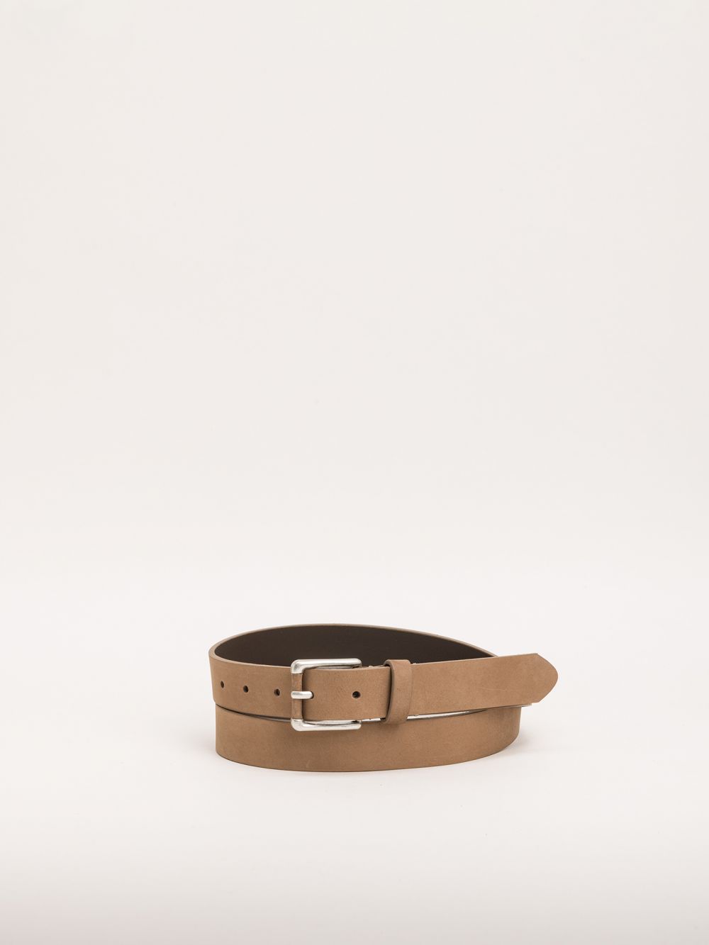 חגור חומה דמוי עור