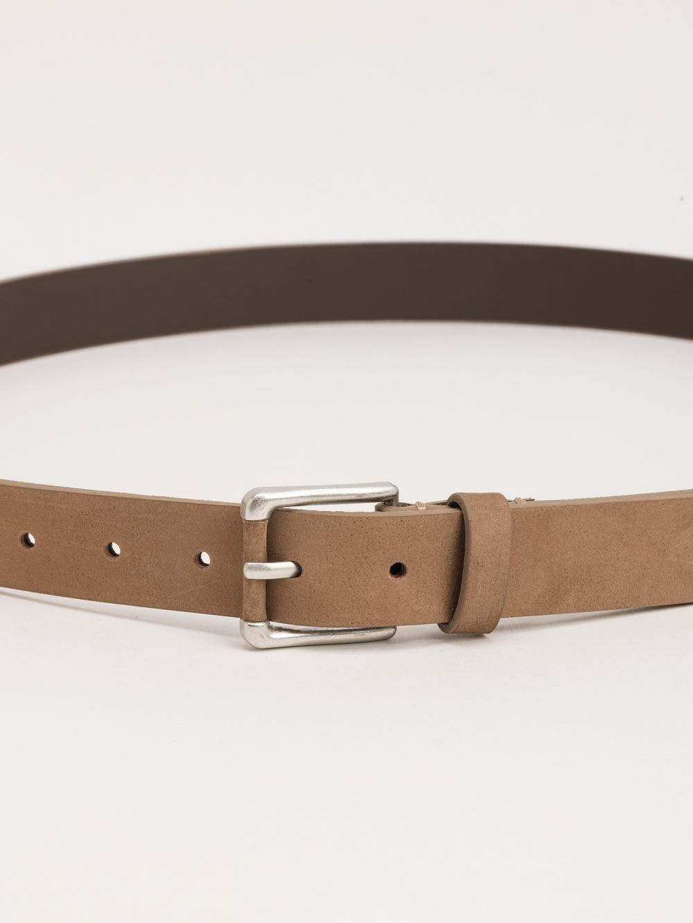 חגור חומה דמוי עור