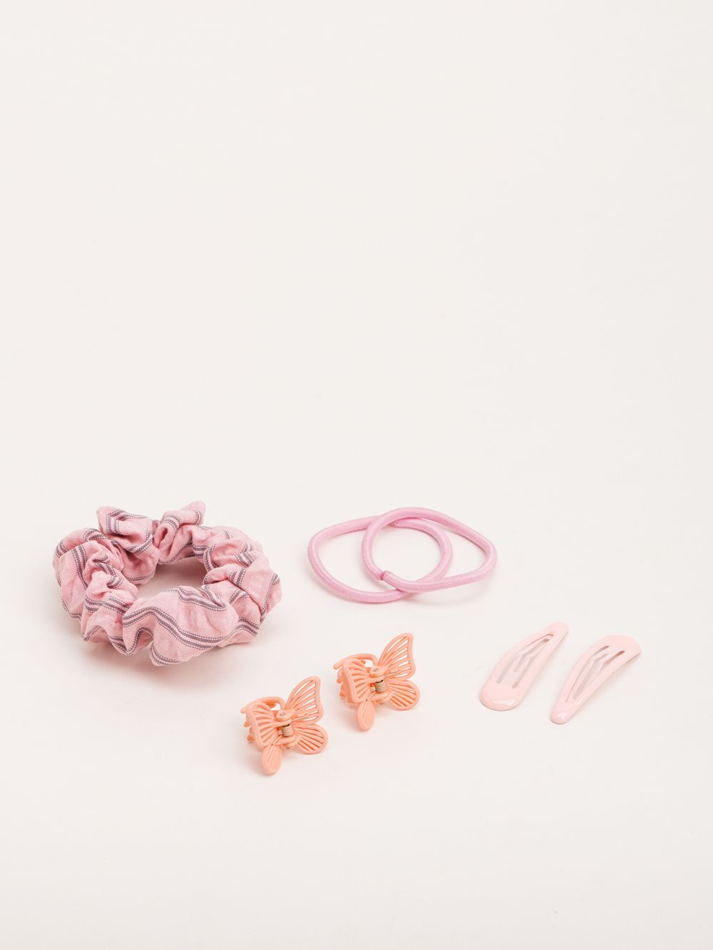 מארז סיכות וגומיות לילדות