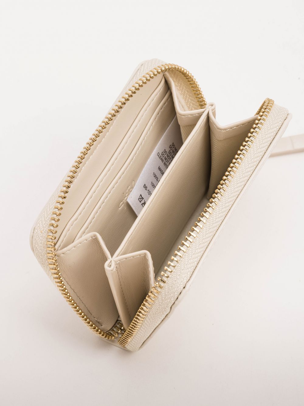 ארנק מיני קרוקו עם רוכסן