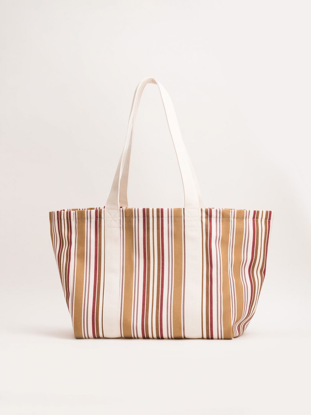 תיק שופר אוברסייז בהדפס פסים