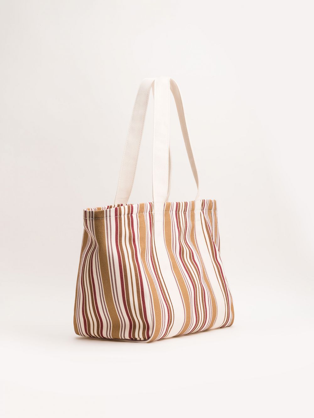 תיק שופר אוברסייז בהדפס פסים