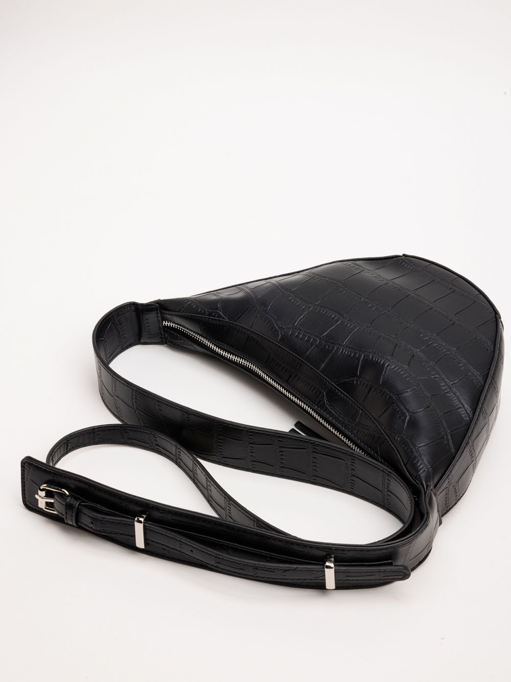 תיק צד קרוקו