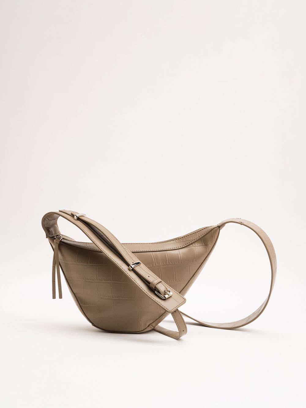 תיק צד קרוקו